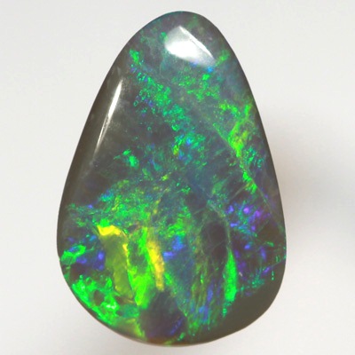 SOLID BLACK OPAL Bright greens SEE VIDEO